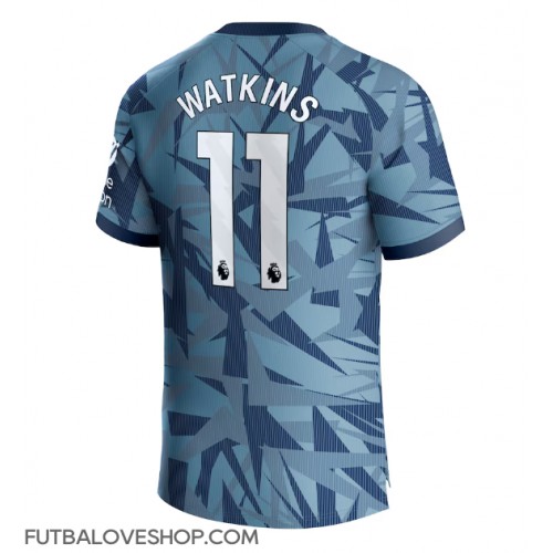 Dres Aston Villa Ollie Watkins #11 Tretina 2023-24 Krátky Rukáv